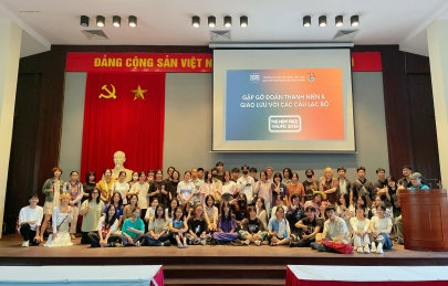BUỔI GẶP GỠ ĐOÀN THANH NIÊN VÀ GIAO LƯU VỚI CÁC CÂU LẠC BỘ SINH VIÊN NĂM HỌC 2024 - 2025